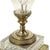 Empire Table Lamp in Cut Crystal with Diamond Pattern and Gilt Bronze, 1890s For Sale - Image 12 of 17