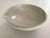 A well crafted mortar form Glazed Ceramic Bowl with spout and good weight having a fine natural Speckled Cream color....