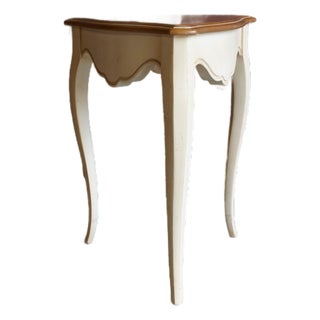 Ethan Allen Country French Triangle Table For Sale