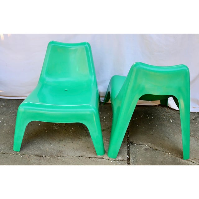 Mid-Century Modern Vintage Garden Easy Chairs Designed by Thomas Sandell - Set of 2 For Sale - Image 3 of 4