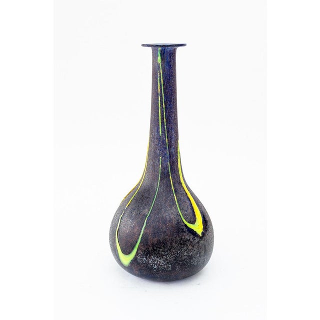 Glass Vase by Murano, Italy, 1970s For Sale - Image 10 of 10