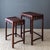 Wood Asian Rosewood Nesting Tables With Carved Bamboo Bird and Flower Fretwork For Sale - Image 7 of 18
