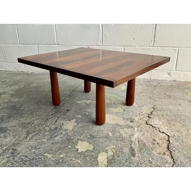 2020s Handmade “Oikado” Low Table in Black Walnut by Montaperto Studios, 2023 For Sale - Image 5 of 12