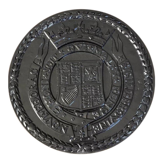 Cast Iron Urban Americana West Side Highway Roundel Medallion Seal