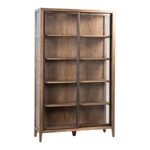 Nadina Wood Display Cabinet