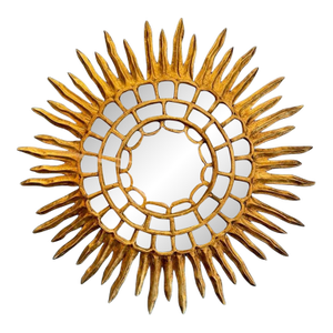 Vintage Italian Sunburst Mirror