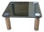 Marcuso Coffee Table in Stainless Steel by Marco Zanuso For Sale