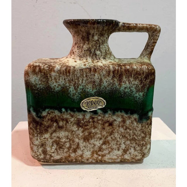 German Ceramic Vase from Jopeko, 1960s For Sale - Image 3 of 9
