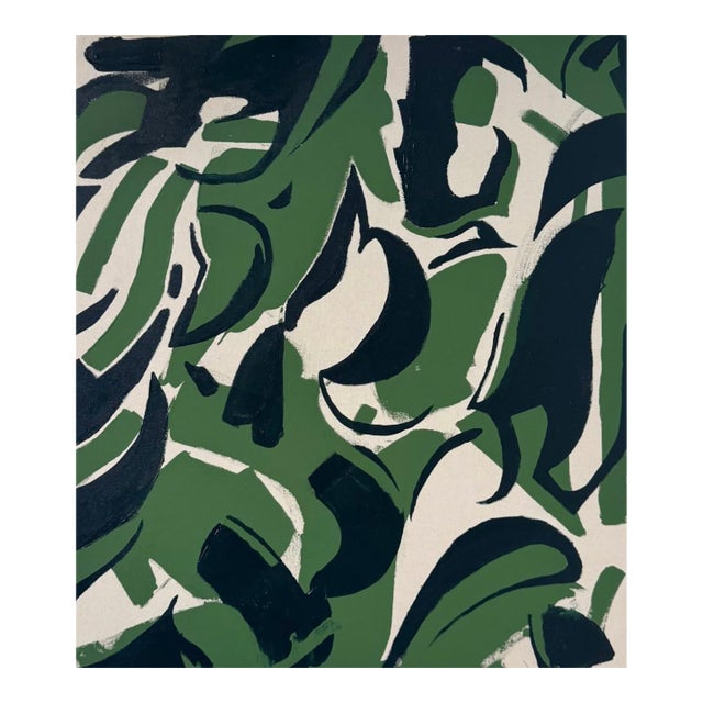 Ripple and Grain, Contemporary Abstract Painting by Matt Higgins For Sale