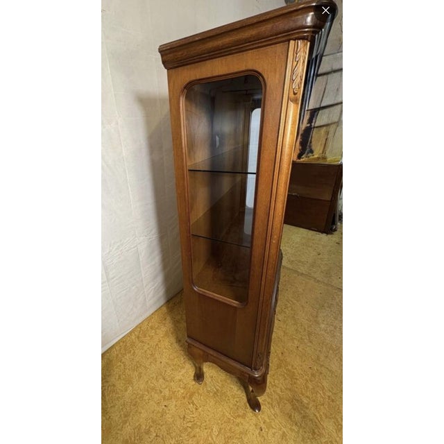 Classic Baroque Style Display Cabinet, 1940 For Sale - Image 11 of 13