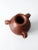 Red Vintage Vase With Three Handles For Sale - Image 8 of 12