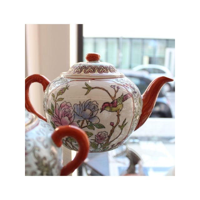 Ceramic Tea Service from Macau Manufactory, 1960s, Set of 12 For Sale - Image 7 of 11