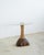 Fused Crystal Glass & Walnut Side Table by Alexander Knysch Dimensions: D 60 x W 60 x H 41 cm Materials: Fused Crystal...