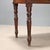 Wood 19th Century Walnut Writing Desk with Turned Legs, Italy For Sale - Image 7 of 10