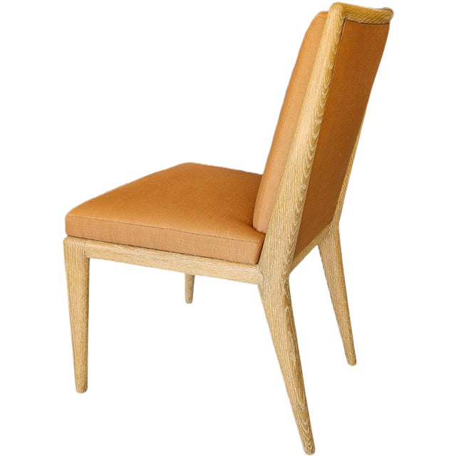 The Futura chair by Michael Berman Ltd. Can be used a pull-up chair or a desk chair. Made of Oak with a cerused natural...