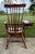 Mid 20th Century Vintage Walnut Pennsylvania Windsor Writing Chair With Two Drawers For Sale - Image 12 of 18