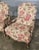 Century Furniture Late 20th Century Pair of Century Furniture Louis XV Style Arm Chairs With Chintz Fabric & Down For Sale - Image 4 of 10