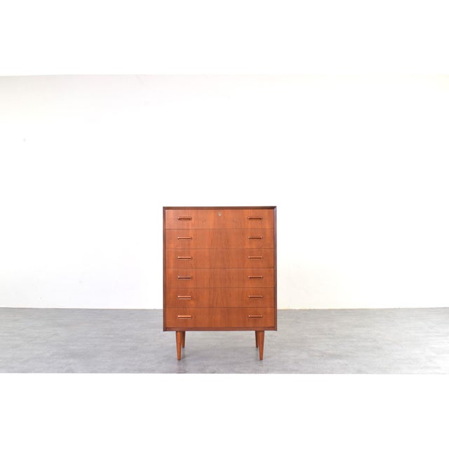 Mid-Century Modern Danish Teak Chest of Drawers, 1960s For Sale - Image 17 of 17