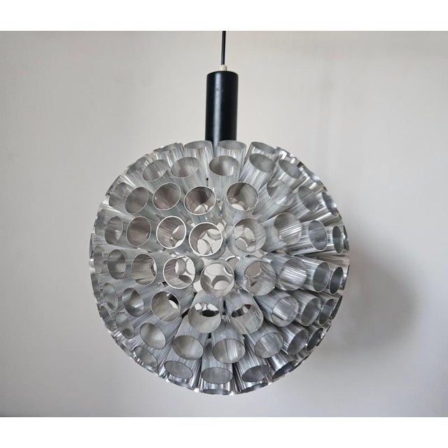 Vintage Space Age Pendant Light, Italy, 1970s For Sale - Image 6 of 13