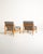 Moduline Lounge Chairs by Torben Lind and Ole Gjerløv-Knudsen for France & Søn, Denmark, 1960s, Set of 2 For Sale - Image 4 of 14