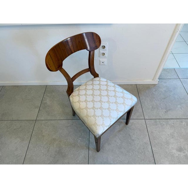 Biedermeier Chair in Walnut For Sale - Image 11 of 13