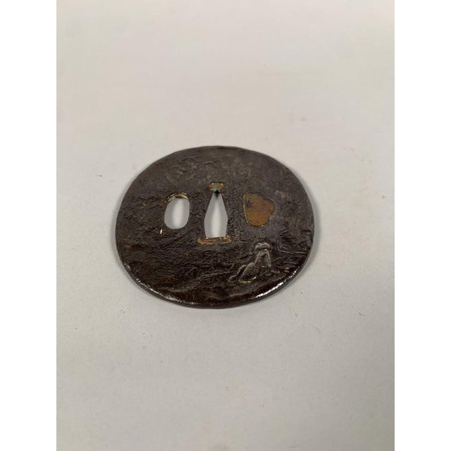 18th Century Tsuba Maru-gata Edo period (1603-1868) Japan For Sale - Image 5 of 7
