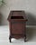 Mid 20th-Century French Provincial-Style Mahogany Chairside/Bedside Cabinet & Media Storage Table For Sale - Image 11 of 18