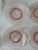 1940’s Blush Pink Salad Plates - Set of 8 For Sale In Seattle - Image 6 of 13