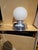 1980s Mid-Century Modern Silver Plated Globe TableLamp For Sale - Image 9 of 18