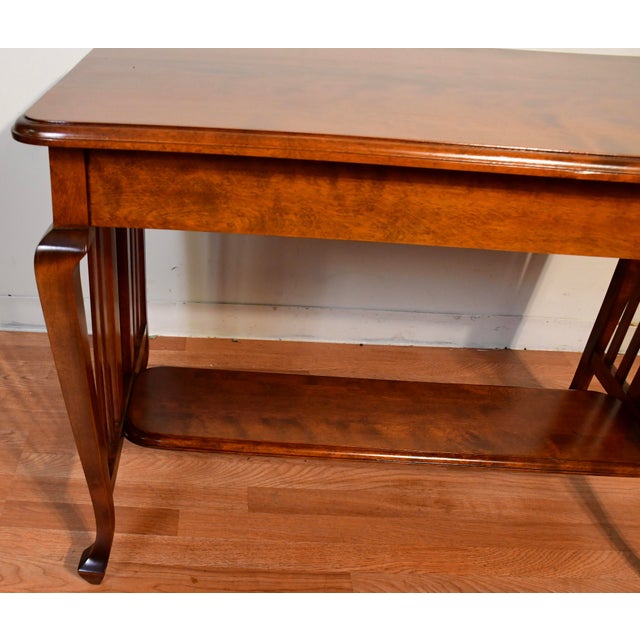 1930s English Regency Mahogany Office Desk / Writing Desk For Sale - Image 12 of 13