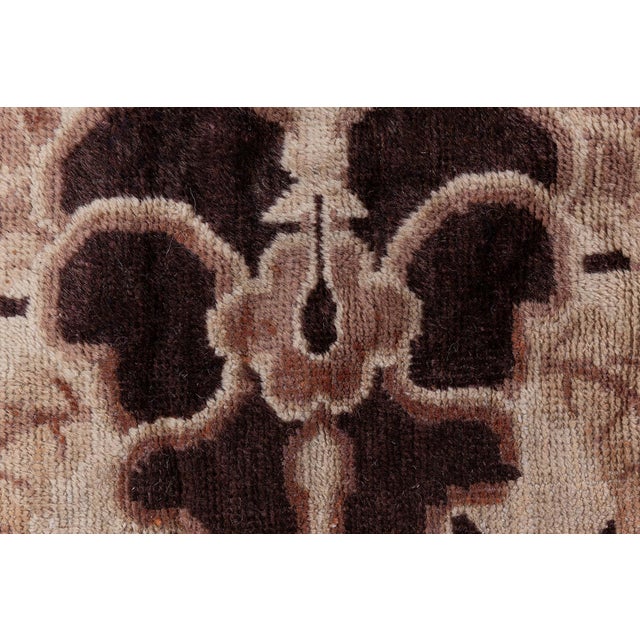 Textile Authentic 19th Century Chinese Carpet Doris Leslie Blau For Sale - Image 7 of 9