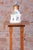 Metal Asian Table Lamp in Brass and Porcelain, India, 1970s For Sale - Image 7 of 12