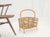 1970s Rattan Bamboo Mid Century Modern c1960s Magazine Rack Super Clean For Sale - Image 5 of 11