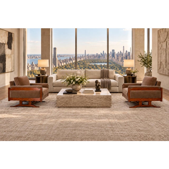 Brazilian Modern Pair of Armchairs in Caviúna and Mushroom-Taupe Mohair, Novo Rumo, 1960s For Sale - Image 16 of 18
