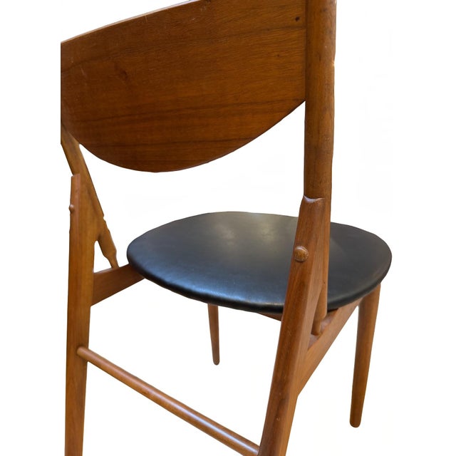 Set of Six 1959 Walnut Dining Chairs Attributed to Greta Magnusson-Grossman for Glenn of California For Sale - Image 12 of 14