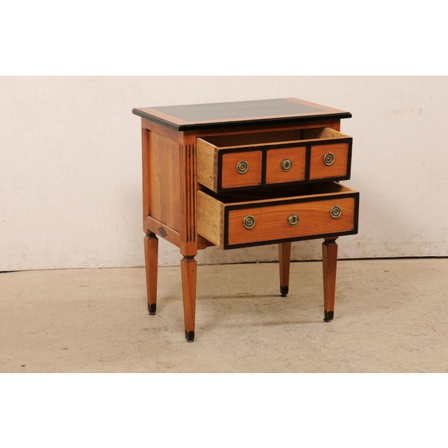 Mid 20th Century Raised Chest with Ebony Accents For Sale - Image 11 of 11