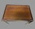 Antique Georgian Brass Bound Mahogany or Walnut Cellarette Box on Stand For Sale - Image 10 of 11