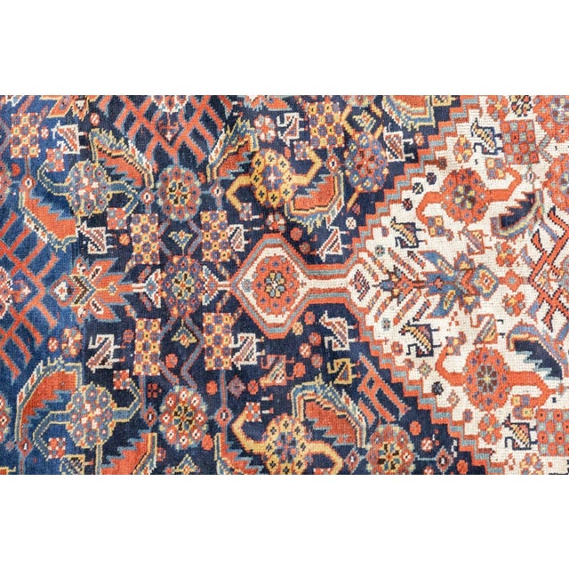 Traditional Antique Qashqai Rug 4'7'' x 6'3'' For Sale - Image 3 of 12
