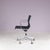 Desk Chair Model EA118 in Chrome Base with Black Hopsack Upholstery and Aluminium Armrests by Charles & Ray Eames for Vitra, Germany, 2000s For Sale - Image 6 of 16