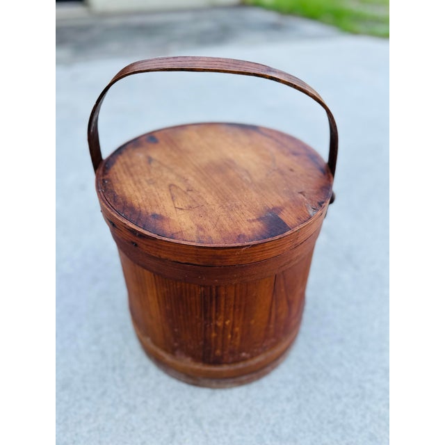 American Antique Handmade Firken For Sale - Image 3 of 4