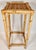 A superb vintage boho chic style bamboo plant stand or side table, circa 1960s. The coloration of the bamboo is excellent....