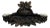 Antique Black Forest Capercaillie Double Inkwell: Hand Carved Fowl Decor For Sale