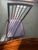 Wood Set of 4 Mid-Century Modern Walnut Spindle-Back Dining Chairs For Sale - Image 7 of 7