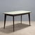 Black Vintage Dining Table, 1950s-1960s For Sale - Image 8 of 8