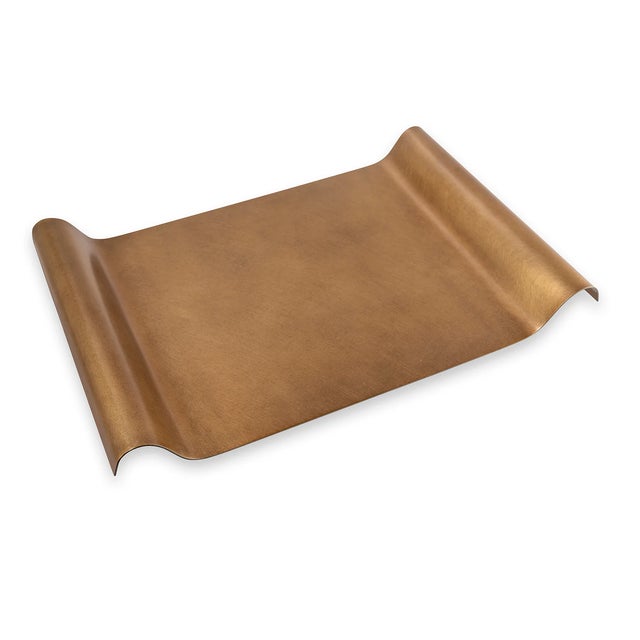 Brass Quinton Brass Tray For Sale - Image 8 of 8