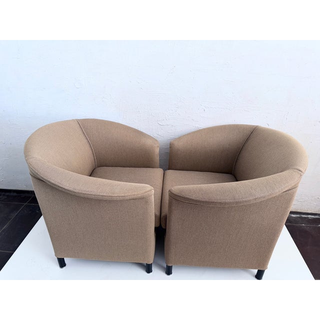 Vintage Aura Armchairs by Paolo Piva for Wittmann, 1980s, Set of 2 For Sale - Image 17 of 18