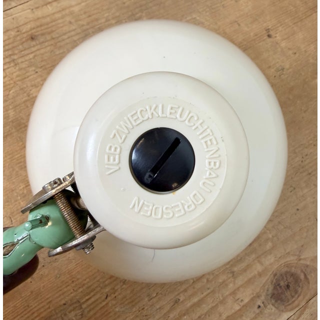 Industrial East German Scissor Lamp from Veb Zweckleuchtenbau Dresden, 1950s For Sale - Image 16 of 18
