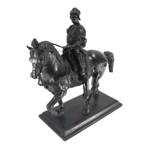 19th Century Italian Grand Tour Bronze of Bartolomeo Colleoni After Verocchio