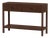 Lark 44 in. W Rectangular Wood 2 Drawer Console Table with Lower Open Shelf, Walnut For Sale