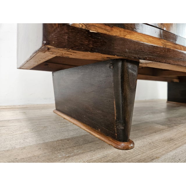 Tuscan Art Deco Dressing Table in Walnut Burl, 1940 For Sale - Image 16 of 17